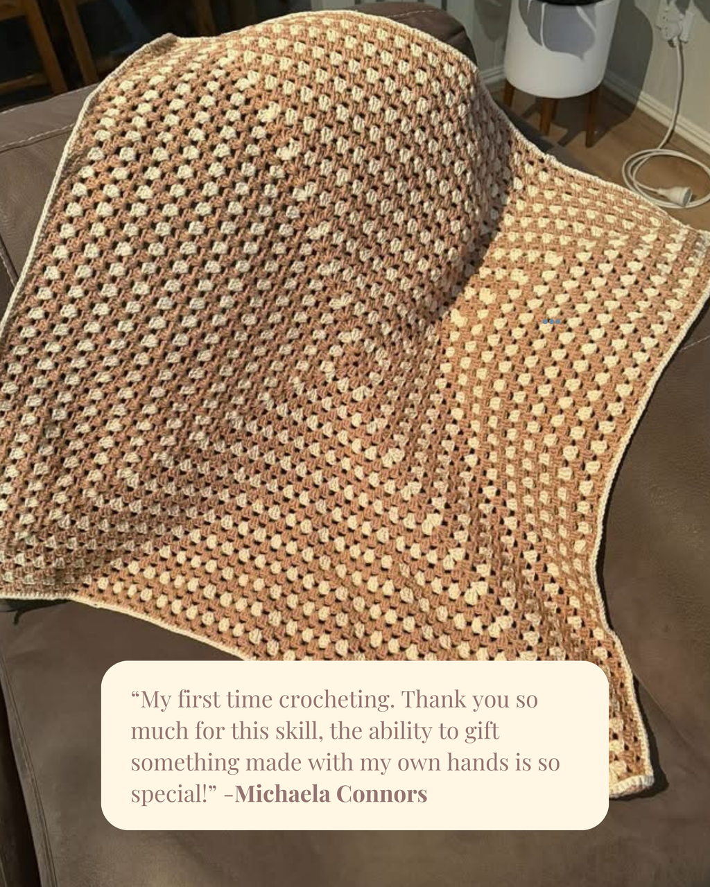 Beginners Guide to Crochet Course - The Gratitude Blanket