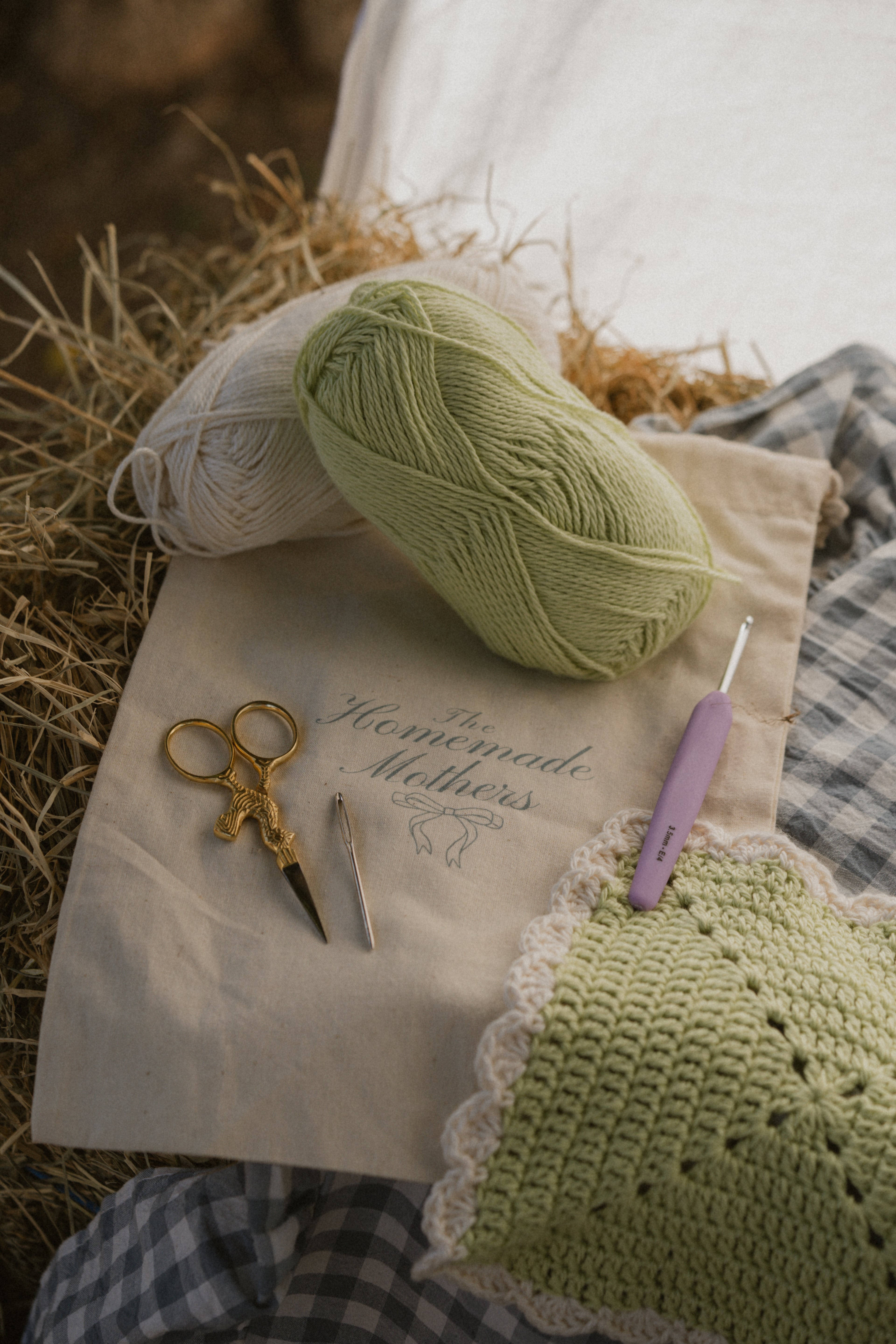 Beginner Crochet Starter Kit - Melon