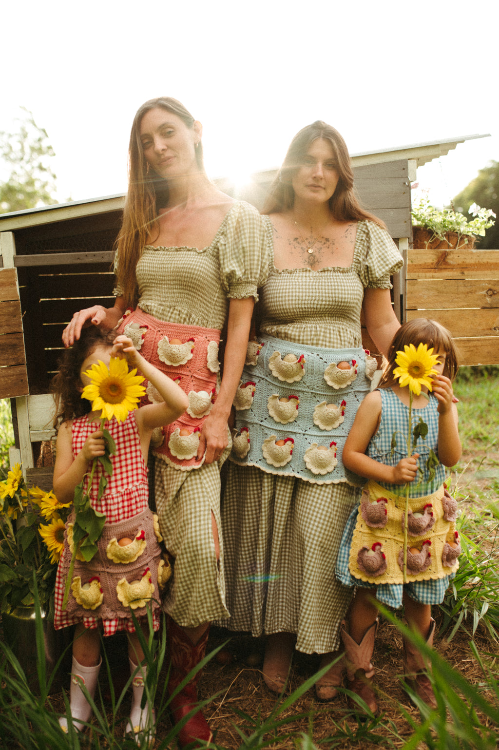 Crochet Pattern , Mother Hen Egg Apron, Collecting Eggs, Egg Apron, Chickens Childrens Egg Aprons