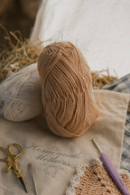Beginner Crochet Starter Kit - Chai Latte